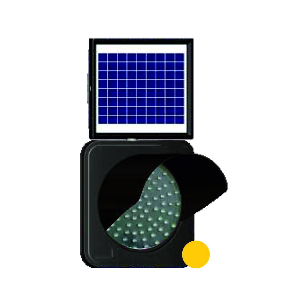 11851 FL S Solar LED'li Siperlikli Flaşör Lamba